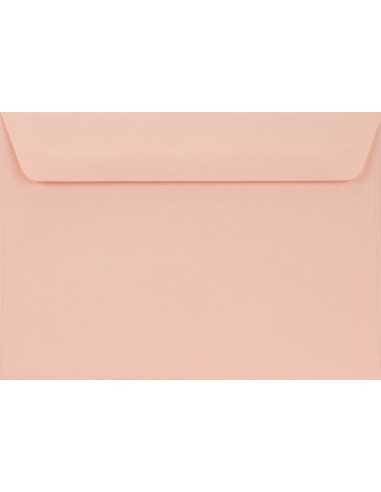 Farbige Briefumschläge Hellrosa DIN C6 (114 x 162 mm) 90 g/m² Burano Rosa haftklebend