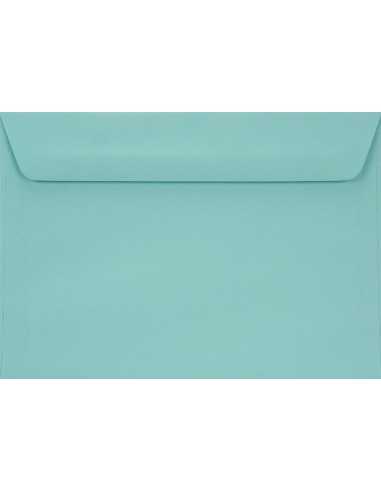Farbige Briefumschläge Babyblau DIN C6 (114 x 162 mm) 90 g/m² Burano Azzurro haftklebend