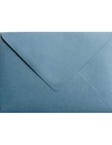 Ökologische Briefumschläge Blau DIN B6 (125 x 175 mm) 120 g/m² Materica Acqua nassklebend