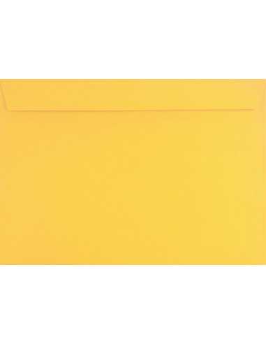 Farbige Briefumschläge Gelb DIN C4 (229 x 324 mm) 120 g/m² Design haftklebend