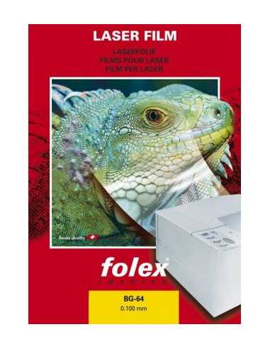 Foliendruck Transparent DIN A3 (297 x 420 mm) FOLEX FOLAPROOF LASER FILM F - 100 Stück