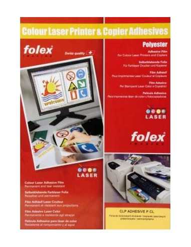 Klebefolie Transparent DIN SRA3 (320 x 450 mm) FOLEX ADHESIVE P-CL - 10 Stück