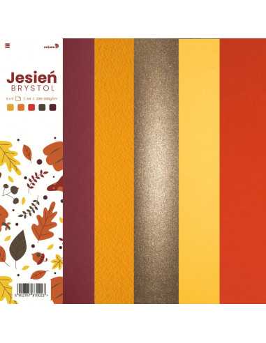Bastelpapier-Set Herbst DIN A4 (210 x 297 mm) - 25 Stück