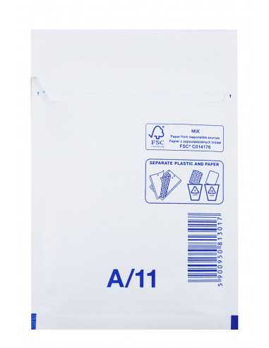Luftpolstertaschen Weiß 11/A (120 x 175 mm) - 10 Stück