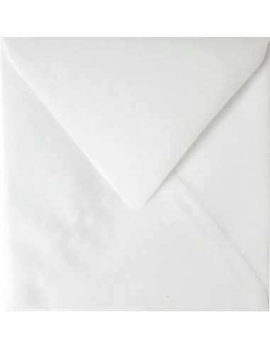Transparente Briefumschläge Weiß quadratisch (153 x 153 mm) 110 g/m² Golden Star nicht gummiert