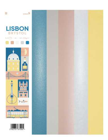 Bastelpapier-Set Lisbon DIN A4 (210 x 297 mm) - 25 Stück