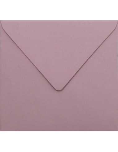 Strukturierte Briefumschläge Rosa quadratisch (153 x 153 mm) 140 g/m² Tintoretto Cubeba nassklebend