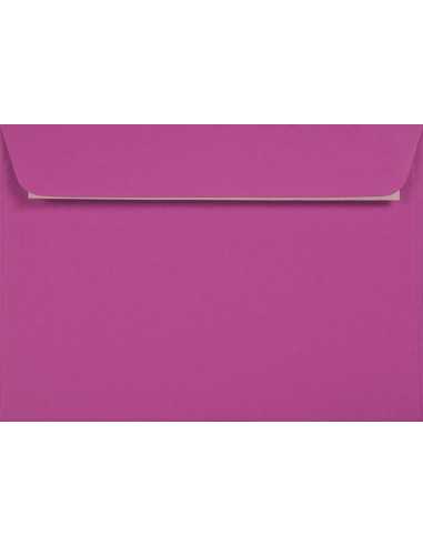 Ökologische Briefumschläge Dunkelrosa DIN C6 (114 x 162 mm) 120 g/m² Kreative Magenta haftklebend