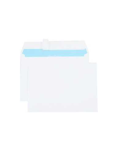 Briefumschläge Weiß DIN C6 (114x162 mm) 90 g/m2 haftklebend - 50 Stück