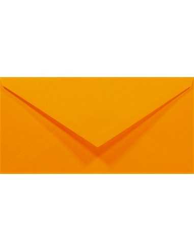 Farbige Briefumschläge Pastellorange DIN lang (110 x 220 mm) 80 g/m2 Rainbow Farbe R22 nassklebend