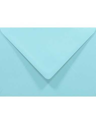 Farbige Briefumschläge Hellblau DIN B6 (125 x 175 mm) 80 g/m2 Rainbow Farbe R82 nassklebend