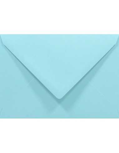 Farbige Briefumschläge Hellblau DIN C6 (114 x 162 mm) 80 g/m2 Rainbow Farbe R82 nassklebend