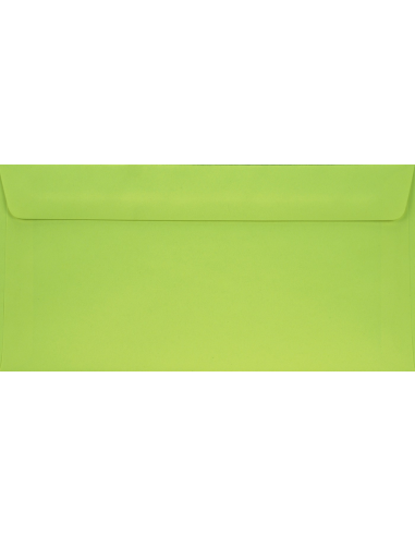 Farbige Briefumschläge Hellgrün DIN lang (110 x 220 mm) 115 g/m2 Sirio Color Lime haftklebend