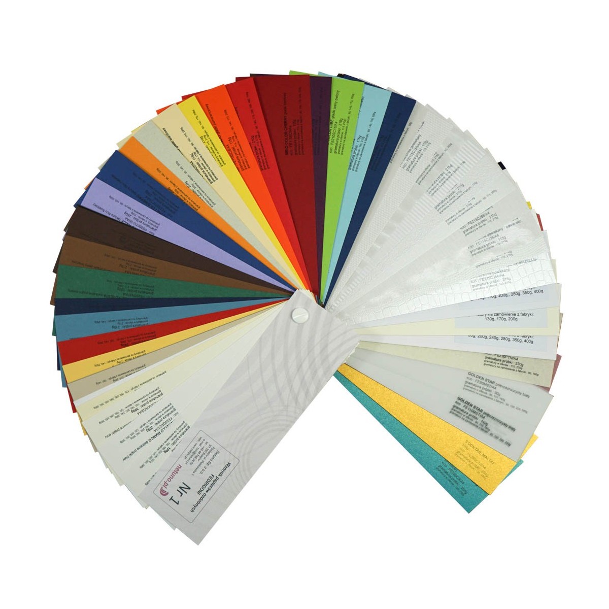 Musterfächer für Fedrigoni Papier