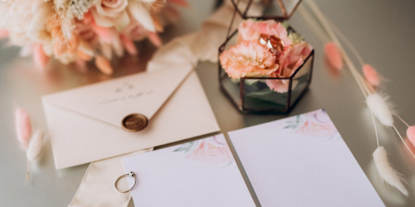 Wie man elegante Hochzeitseinladungen mit dekorativem Papier gestaltet