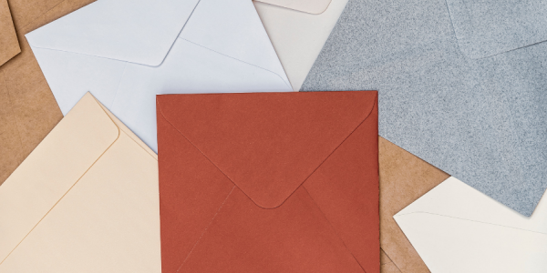 Wie verwenden Sie farbige Briefumschläge, um Ihre Korrespondenz zu personalisieren?
