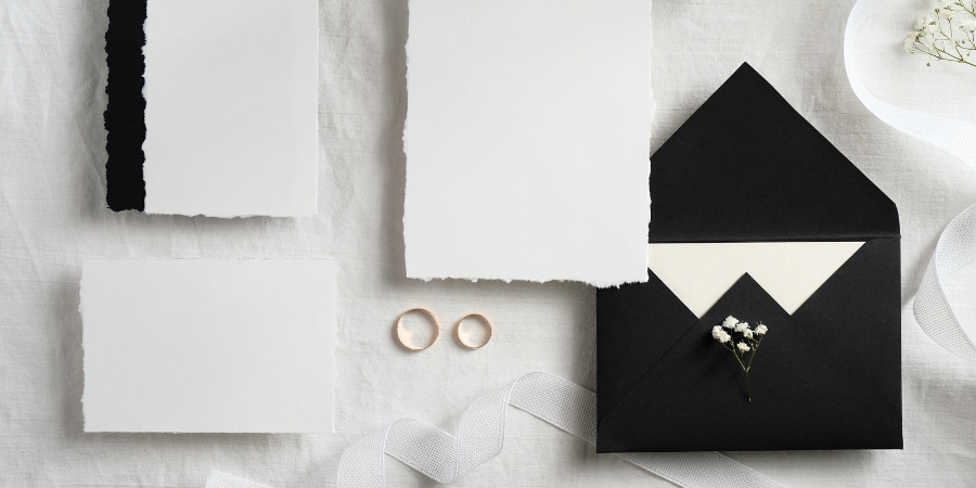 Briefumschläge für Hochzeiten - wie wählt man die perfekte Verpackung für seine Hochzeitskarten?
